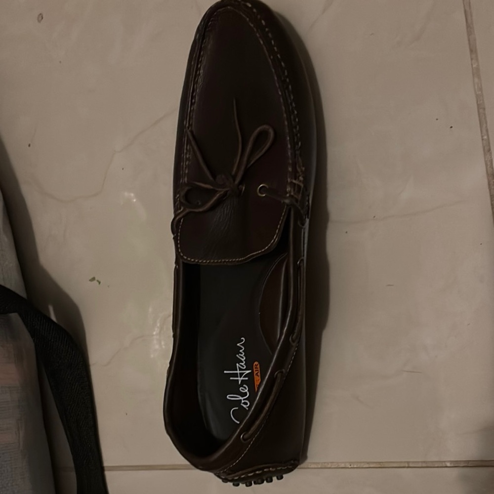 Cole Haan Brown Boat Shoes Classic Style